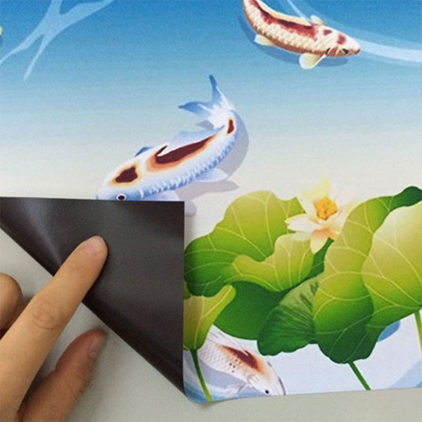 Latex Printing Magnetic Sticker Waterproof For Car Large Format