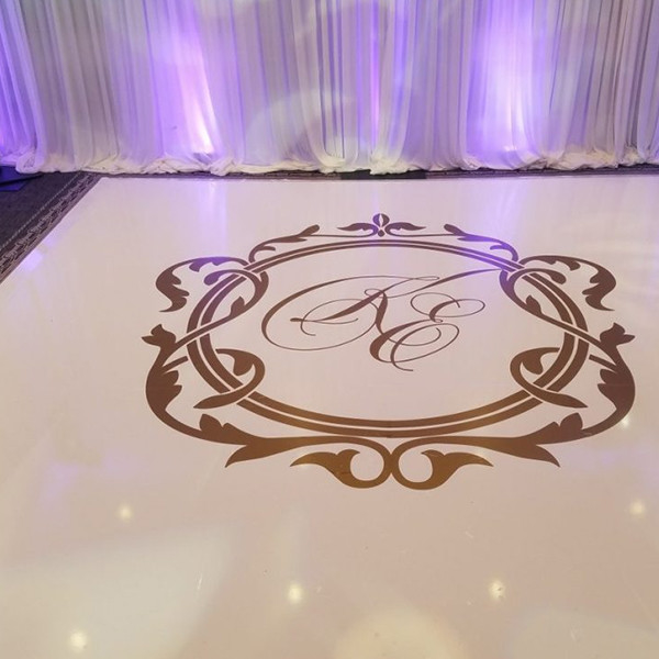 Wedding Dance Floor Decal, Adhesive Roll